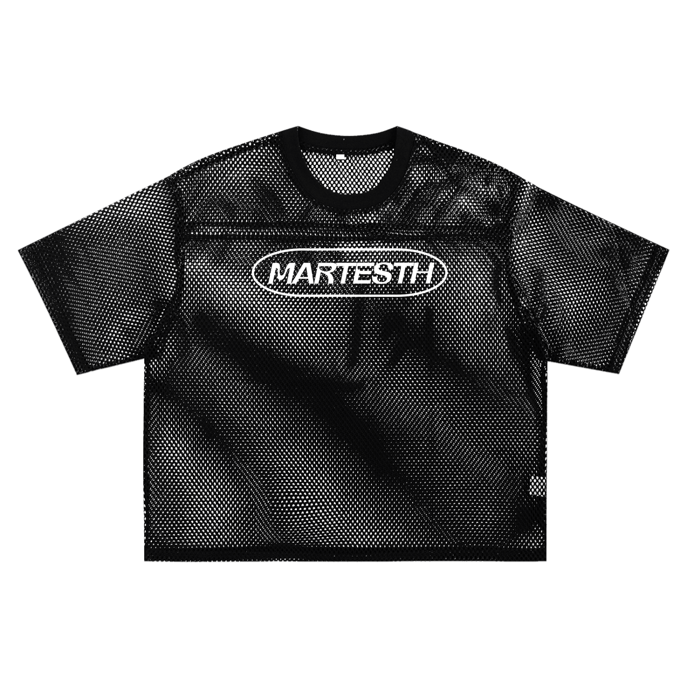 See-through Boxy Net T-Shirt