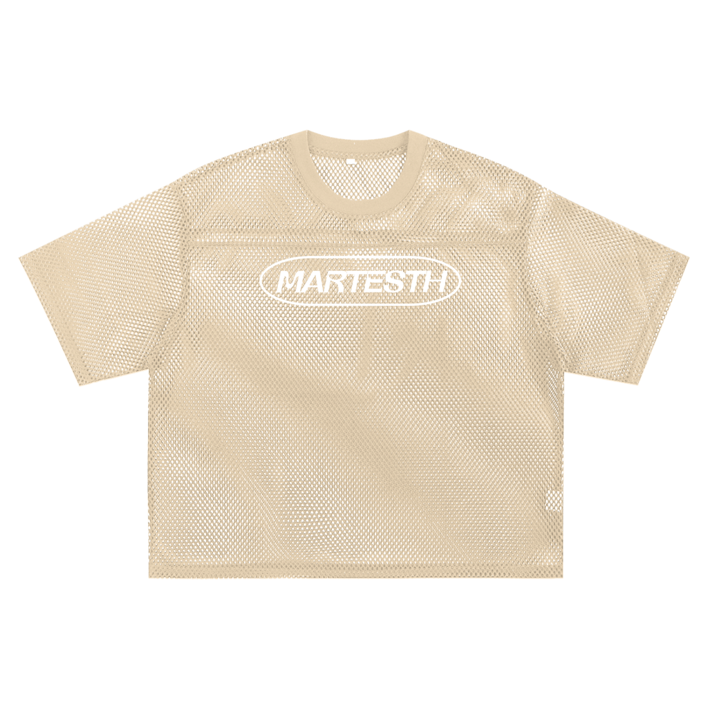 See-through Boxy Net T-Shirt