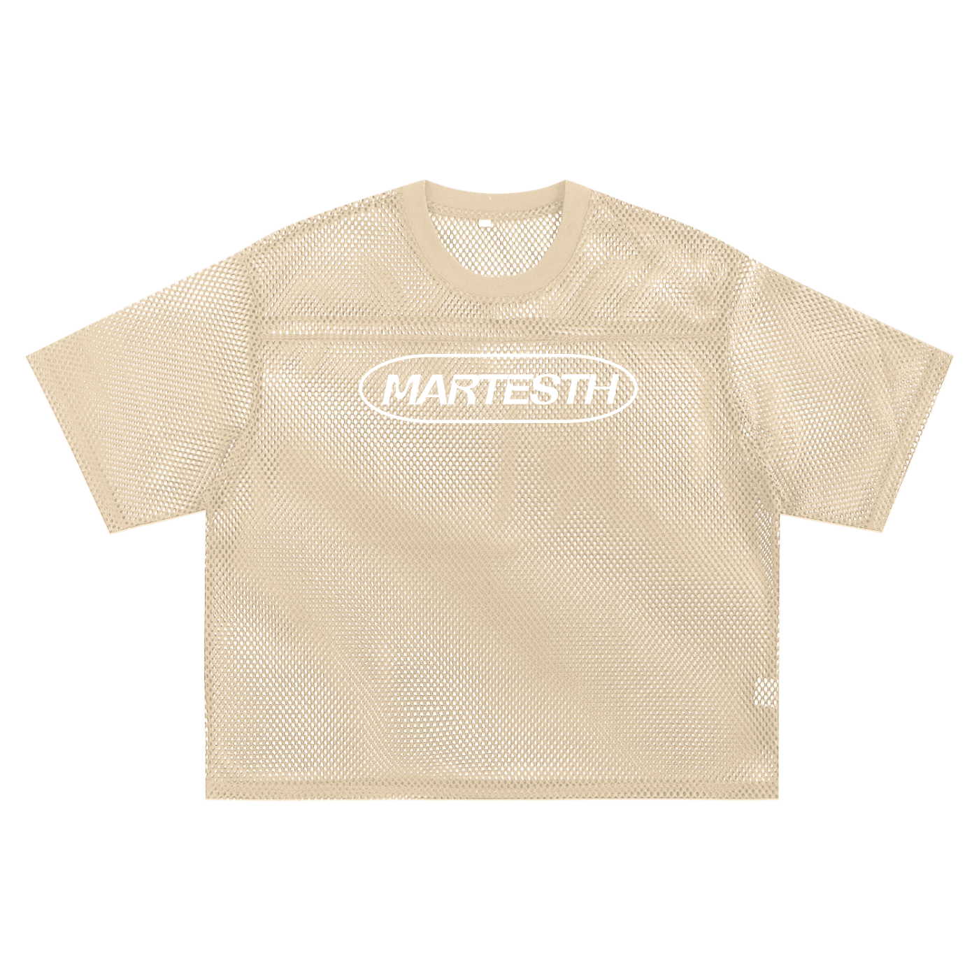 See-through Boxy Net T-Shirt
